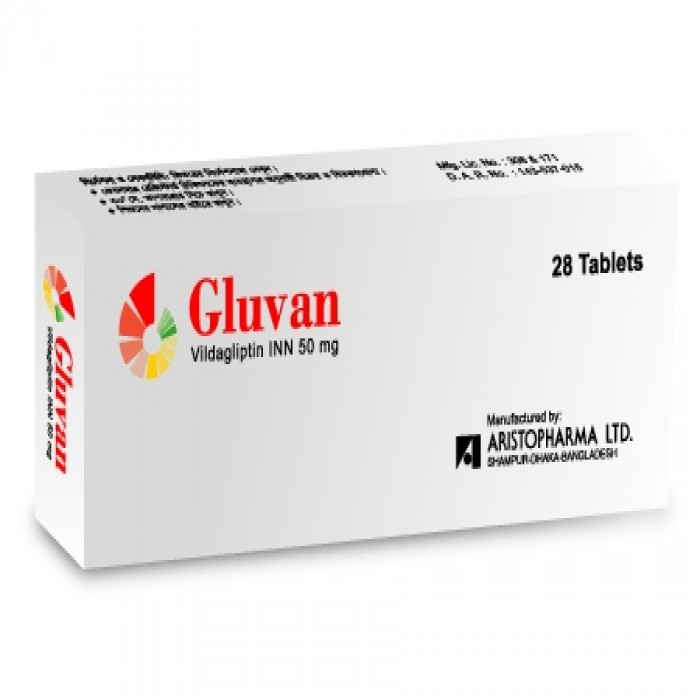 Gluvan 50 mg 28Pcs