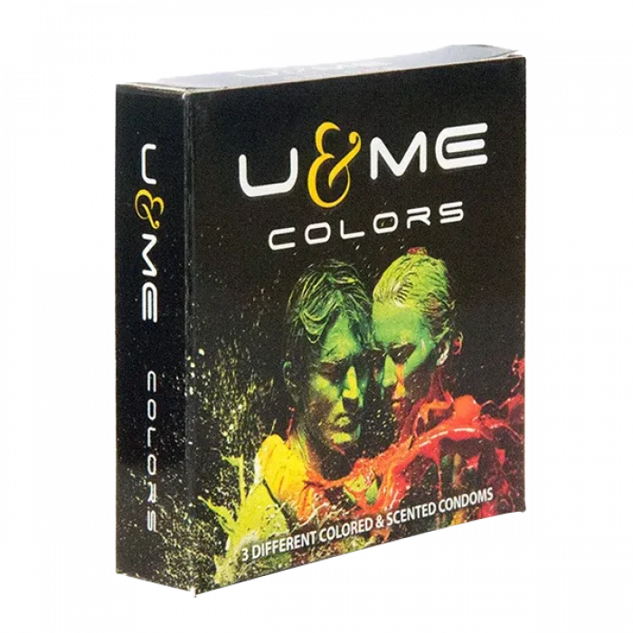 U&ME color Condom 1 Packet