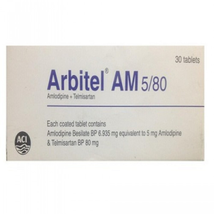 Arbitel AM 5 mg+80 mg 10pcs