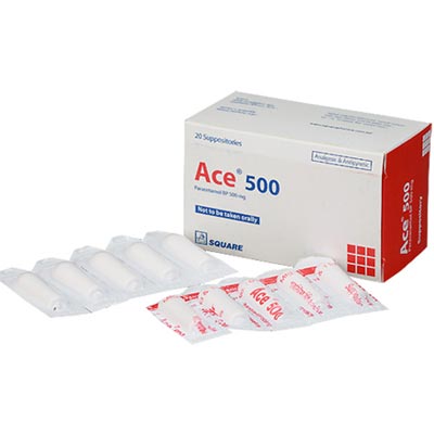 Ace 500mg Suppository