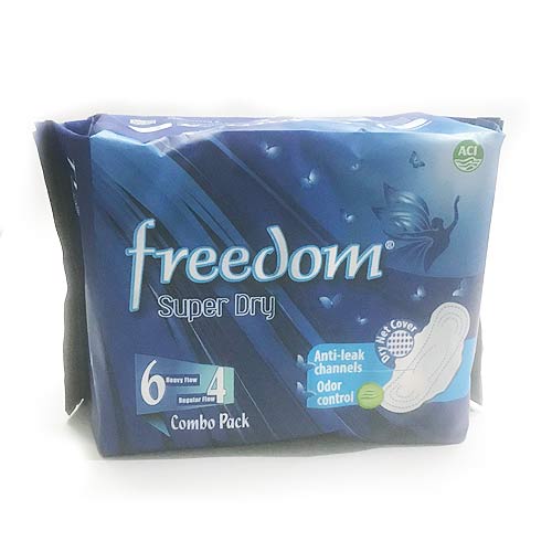 Freedom Super Dry Combo 10 pads