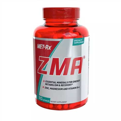 MET-Rx ZMA Supplement, Supports Muscle Recovery, 90 Capsules, USA
