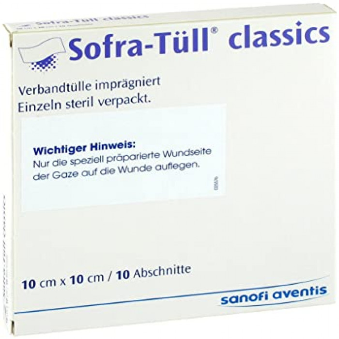 Sofra-Tulle 1% Wound Dressing Bandage