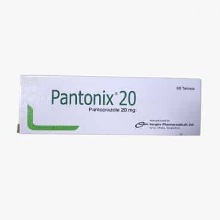 Pantonix 20mg 14pcs