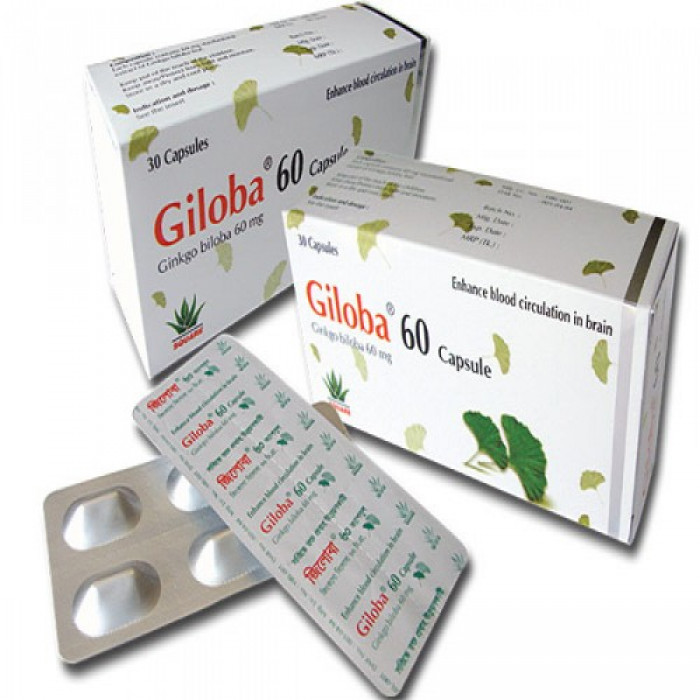 Giloba 60mg 30pcs box