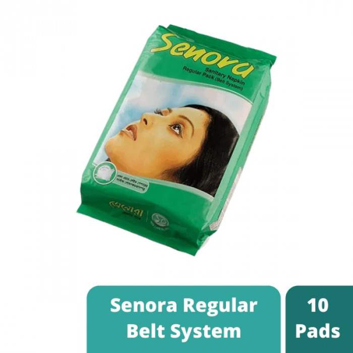 Senora Sanitary Napkin Economy Pack (Belt System) 10 Pads
