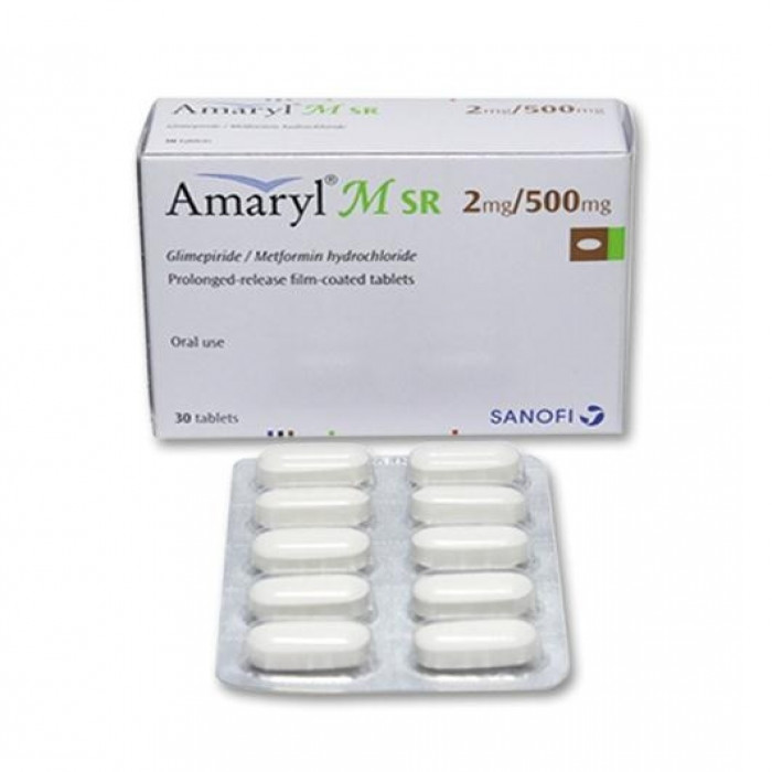 Amaryl M 2/500mg 10pcs