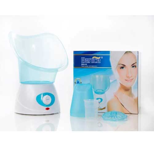 Benice BNS-016 Beauty Facial Steamer Machine - White and Blue