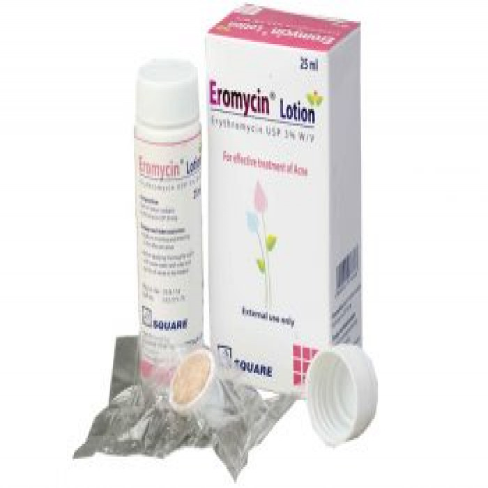 Eromycin lotion