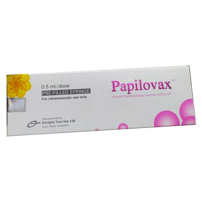 Papilovax 0.5ml Injection