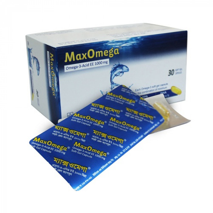MaxOmega Soft Gelatin Capsule 30pcs