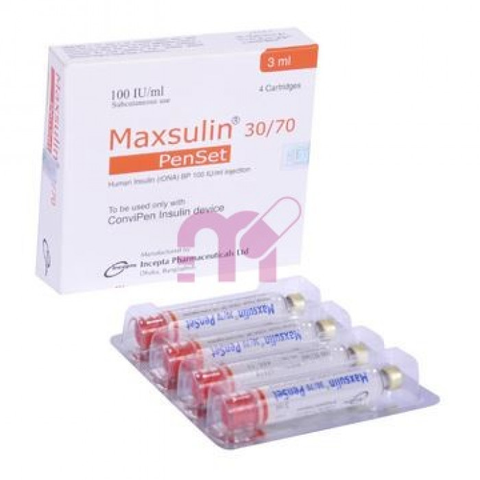 Maxsulin 30/70 Penset 3ml 100IU/ml