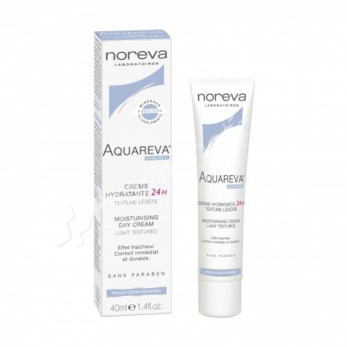 Noreva Aquareva 24 Hour Moisturising Cream Light Texture 40ml