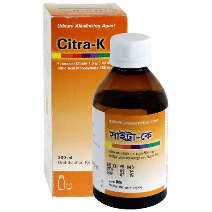 Citra-K Oral Solution 200ml