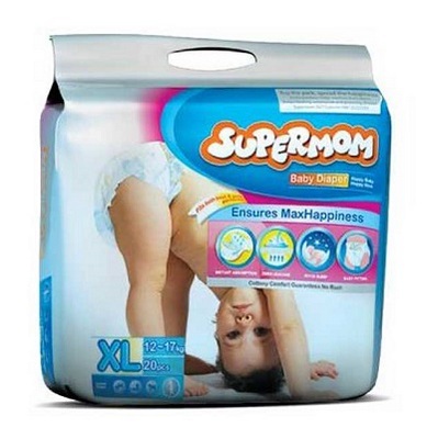 Supermom Baby Diaper Belt 12-17kg XL20pcs