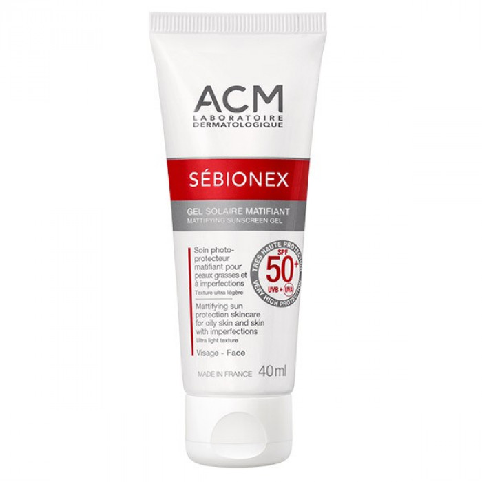 ACM Sebionex Gel Solaire Mattifying Sunscreen Gel (40ml)