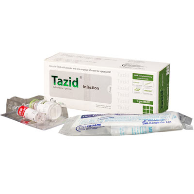 Tazid 1gm Injection