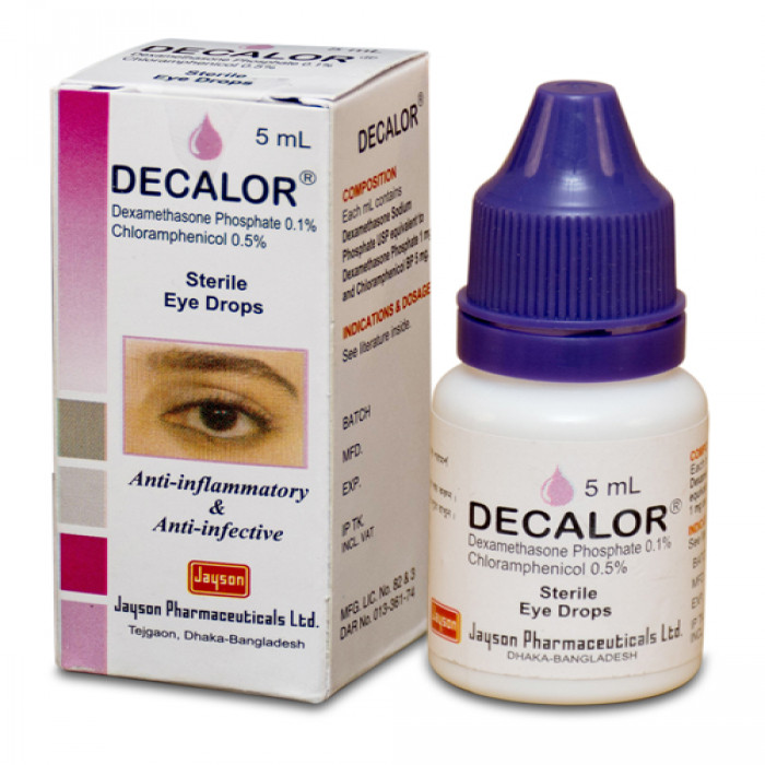 Decalor 0.1% Eye Drops