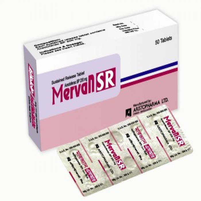 Mervan SR 200 mg 10 Pcs
