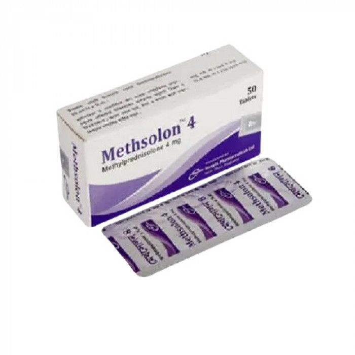 Methsolon 4mg 50Pcs (Box)