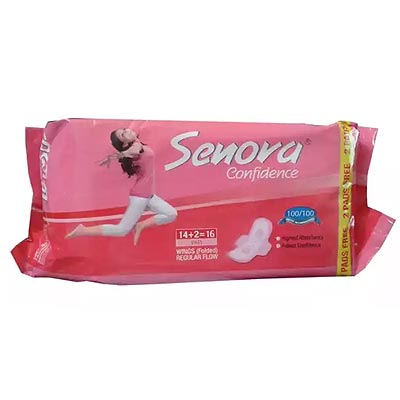 Senora Confidence Regular Flow(Panty System) 16pcs