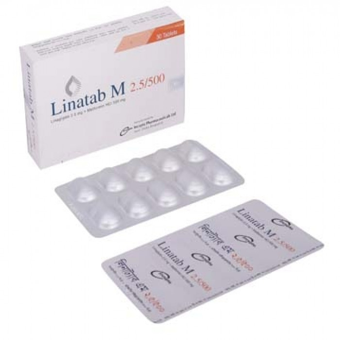 Linatab M 2.5/500 tablet 10pcs