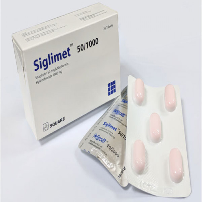 Siglimet 50/1000mg(box)20pcs