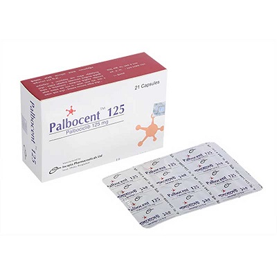 Palbocent 125 mg Capsule (Box)