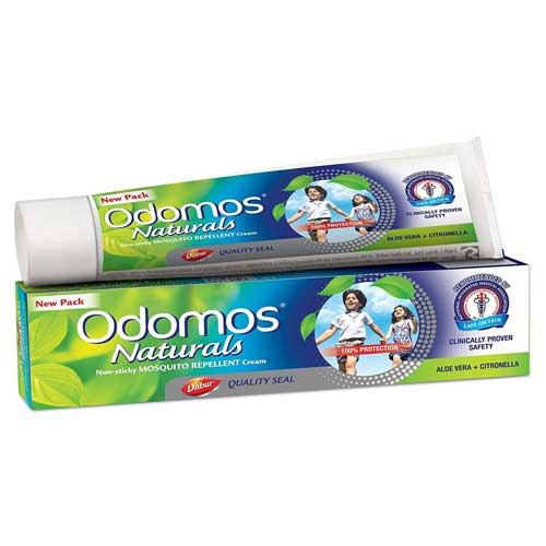 Odomos Naturals Non-Sticky Mosquito Repellent Cream - 50g, India