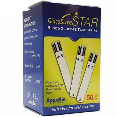 GlucoSure star-Strip 50pcs
