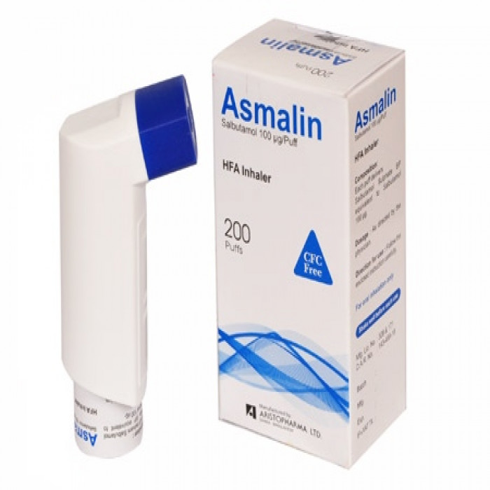 Asmalin HFA 100 mcg/puff Inhaler