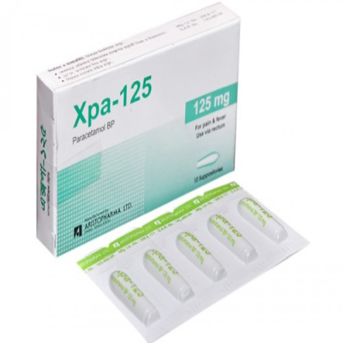 Xpa-125 mg Suppository 10 Pcs