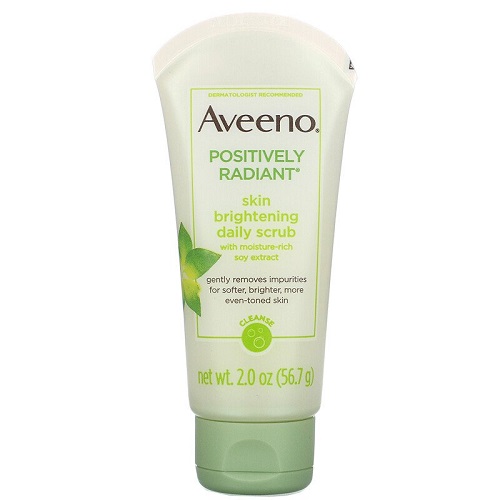 Aveeno, Positively Radiant, Skin Brightening Daily Scrub, 2.0 oz (56.7 g), Canada