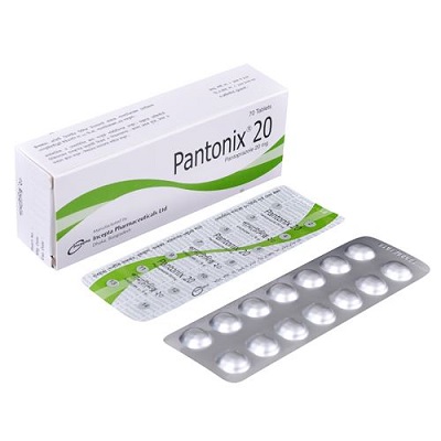 Pantonix 20mg 98Pcs (Box)