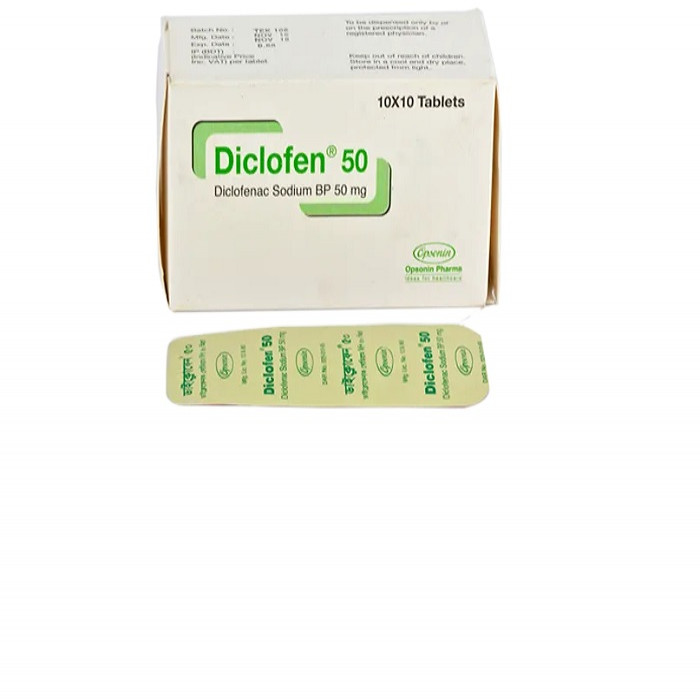 Diclofen 50mg 10pcs