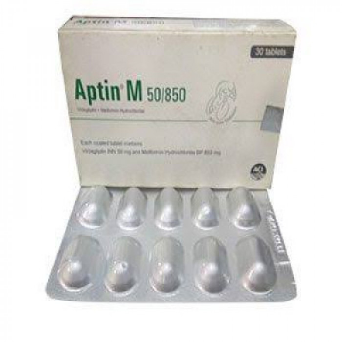 Aptin M 50+850mg 10pcs