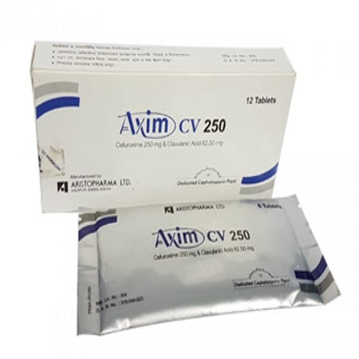 Axim CV  250 mg 6 Pcs