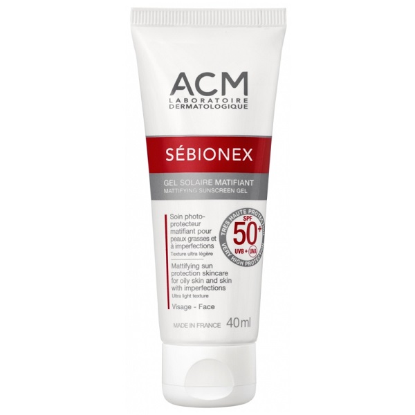Laboratoire ACM Sebionex Mattifying Sunscreen SPF 50+ 40ml