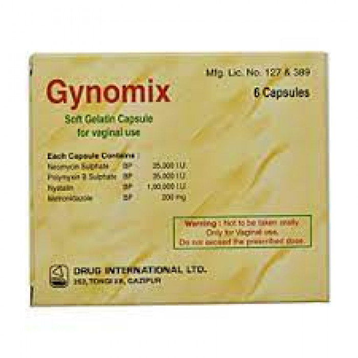 Gynomix Soft Cap Capsule 6pcs