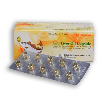 Cod Liver Oil Capsule 15pcs