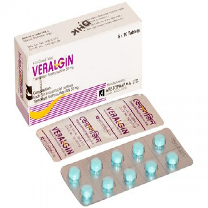 Veralgin 50 mg 10 Pcs