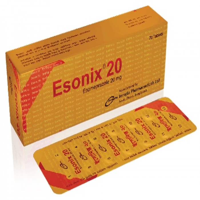 Esonix 20mg Tablet14pcs
