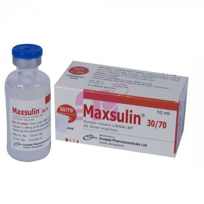 Maxsulin 30/70 40IU 10ml