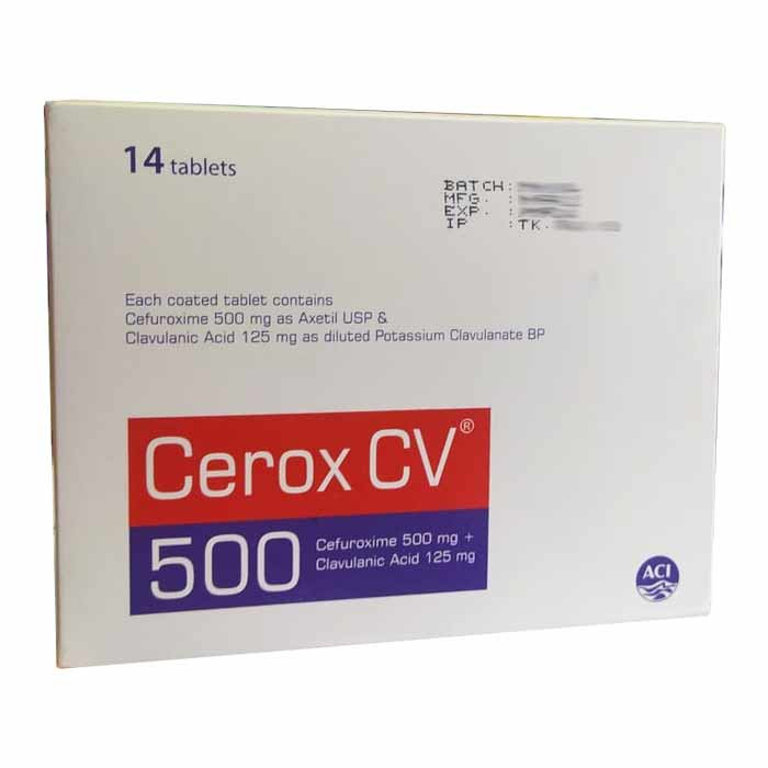 Cerox CV 500mg 14pcs