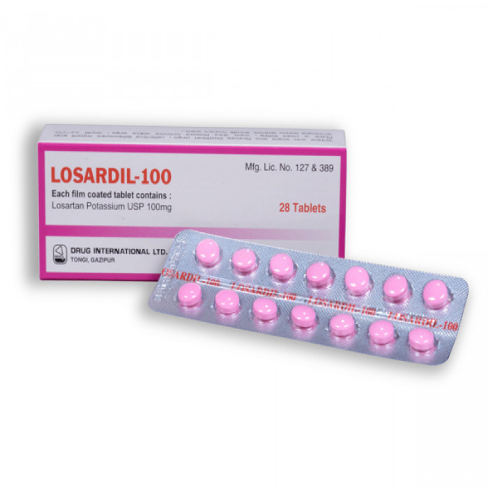 Losardil 100/125.5mg 14pcs