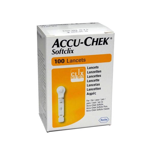 ACCU-CHEK SOFTCLIX Lancets 100pcs