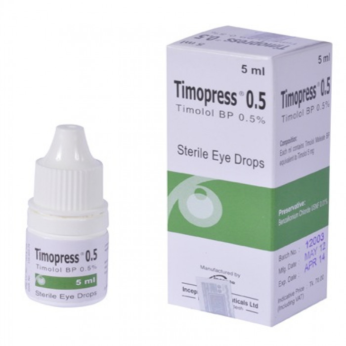 Timopress 0.5% Eye Drop 5ml