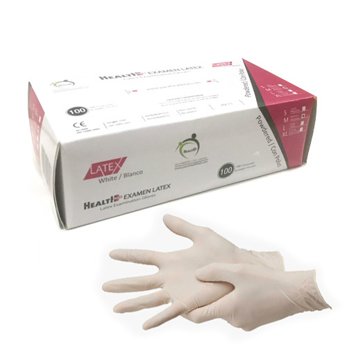 Latex Hand Gloves 100pcs