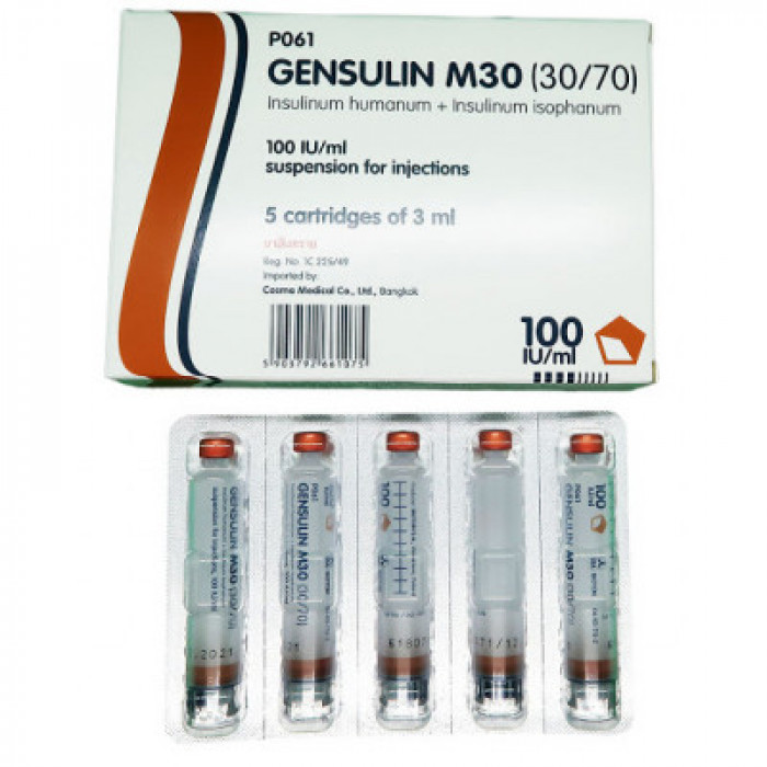 Gensulin M30 Cartidge (100IU/ml)