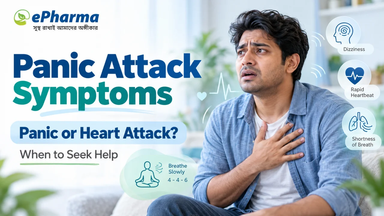 Panic Attack Symptoms: Panic or Heart Attack? When to Seek Help